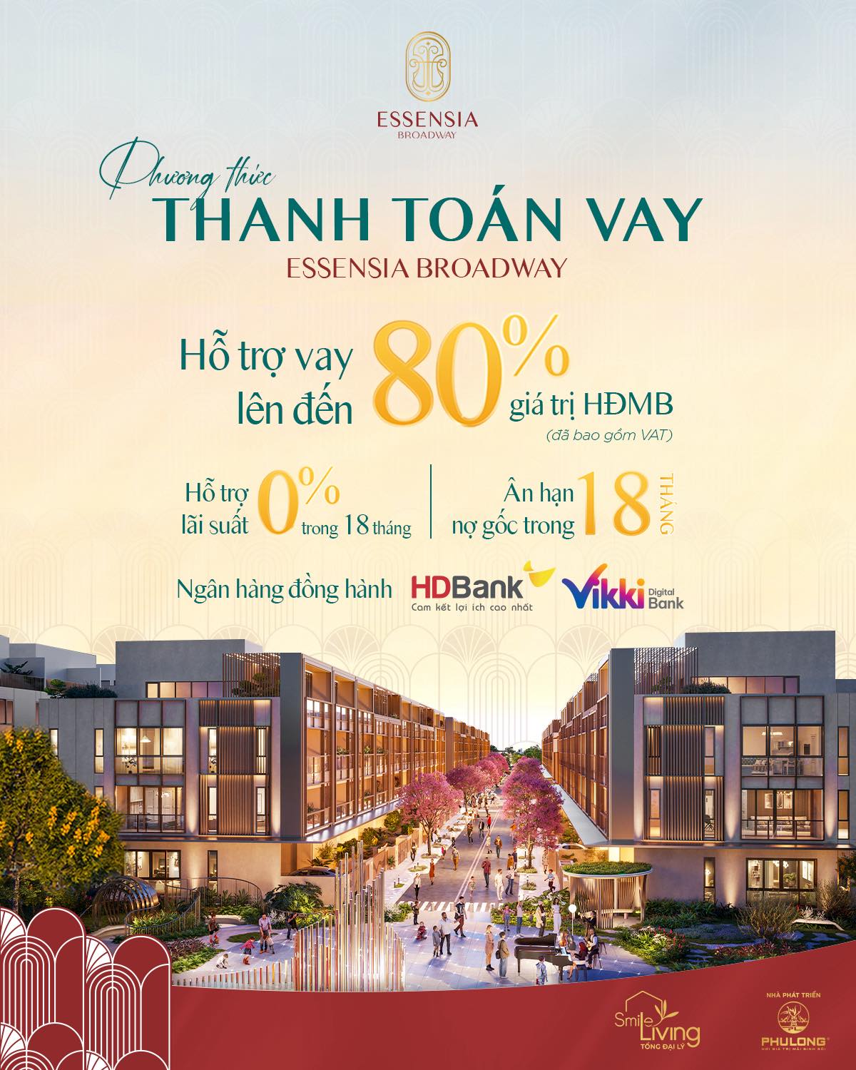 HDBank đồng hành cùng Essensia Broad Way